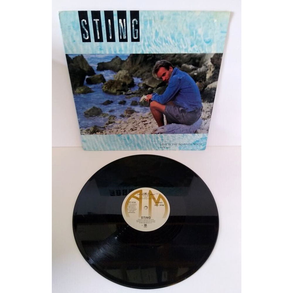 Sting Love Is The Seventh Wave New Mix 3 Track 12" Vinyl Record 1985 Reggae Pop